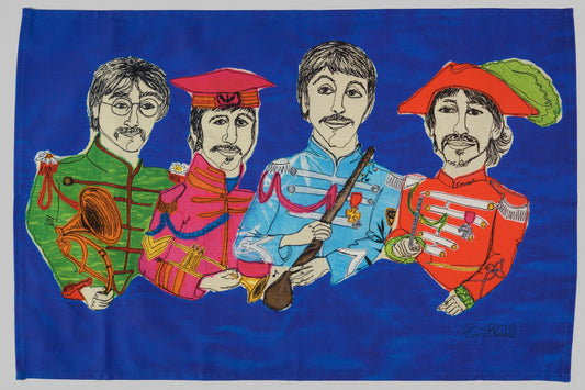 The Beatles Tea Towel