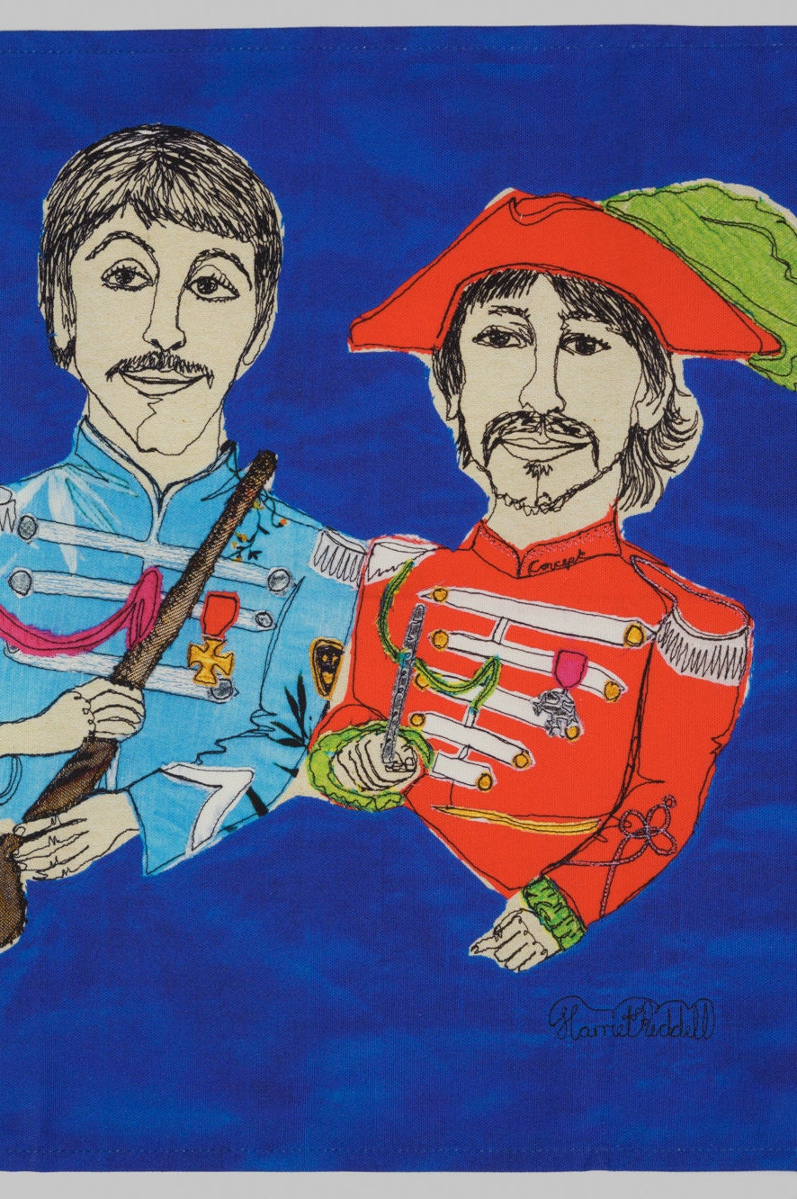 The Beatles Tea Towel
