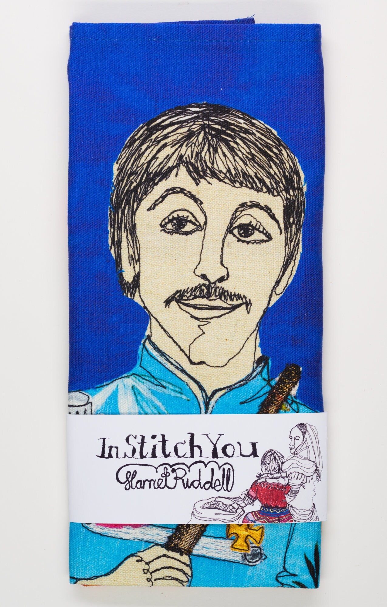 The Beatles Tea Towel