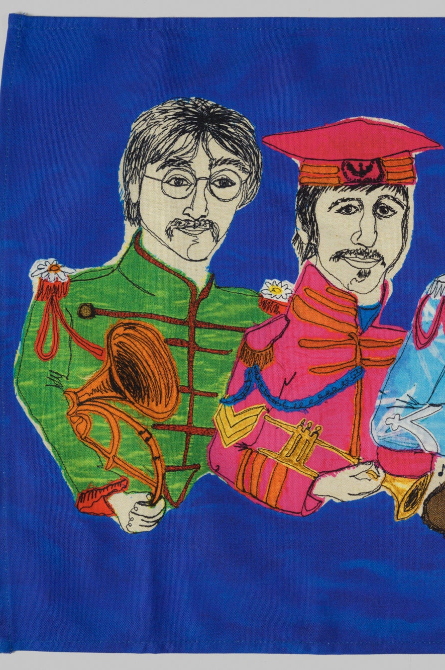The Beatles Tea Towel