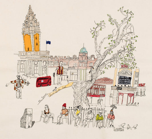 We Are One, Brixton Square, London. PRINT