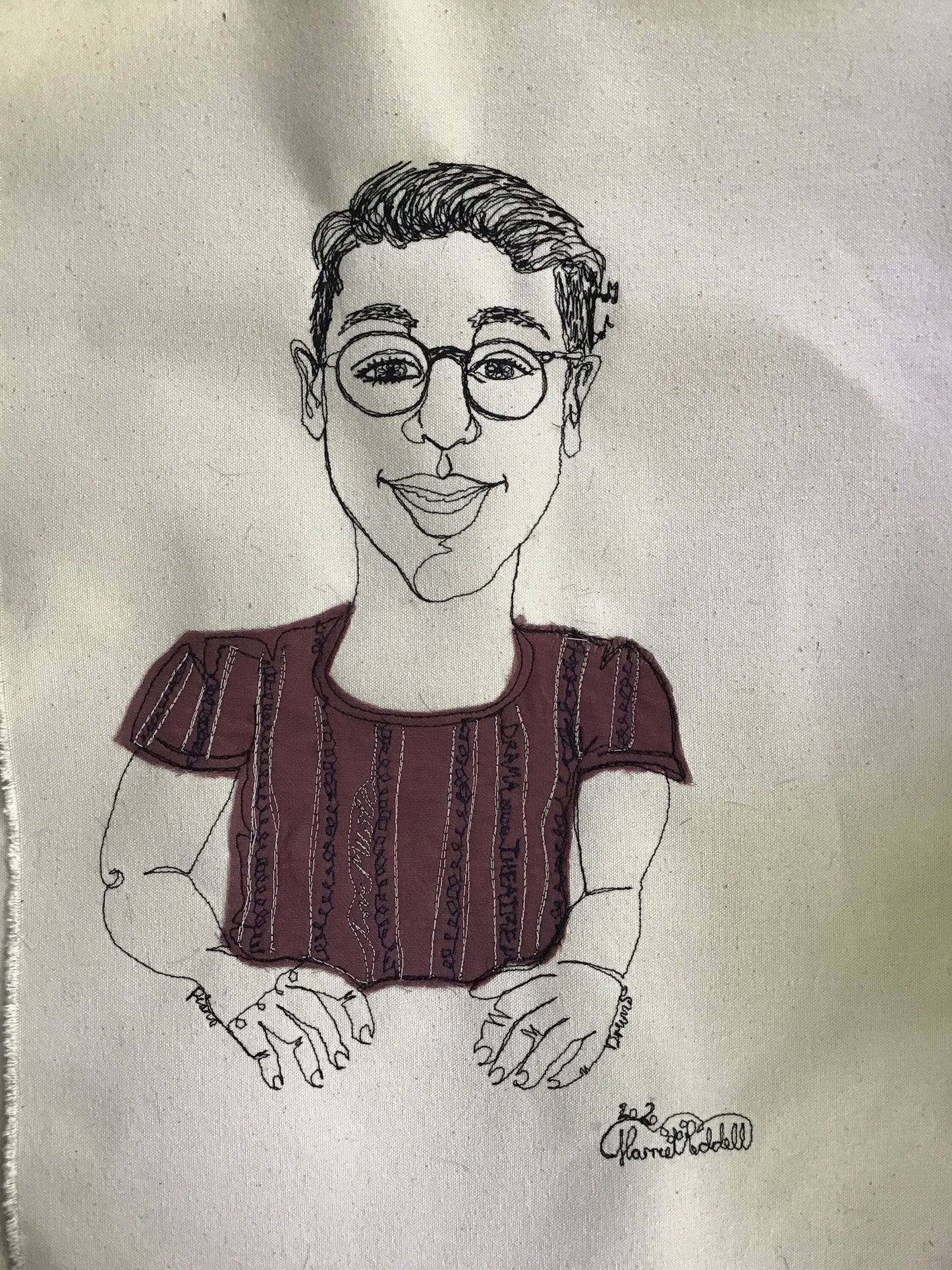 Online Live Stitch Portrait (1 person)
