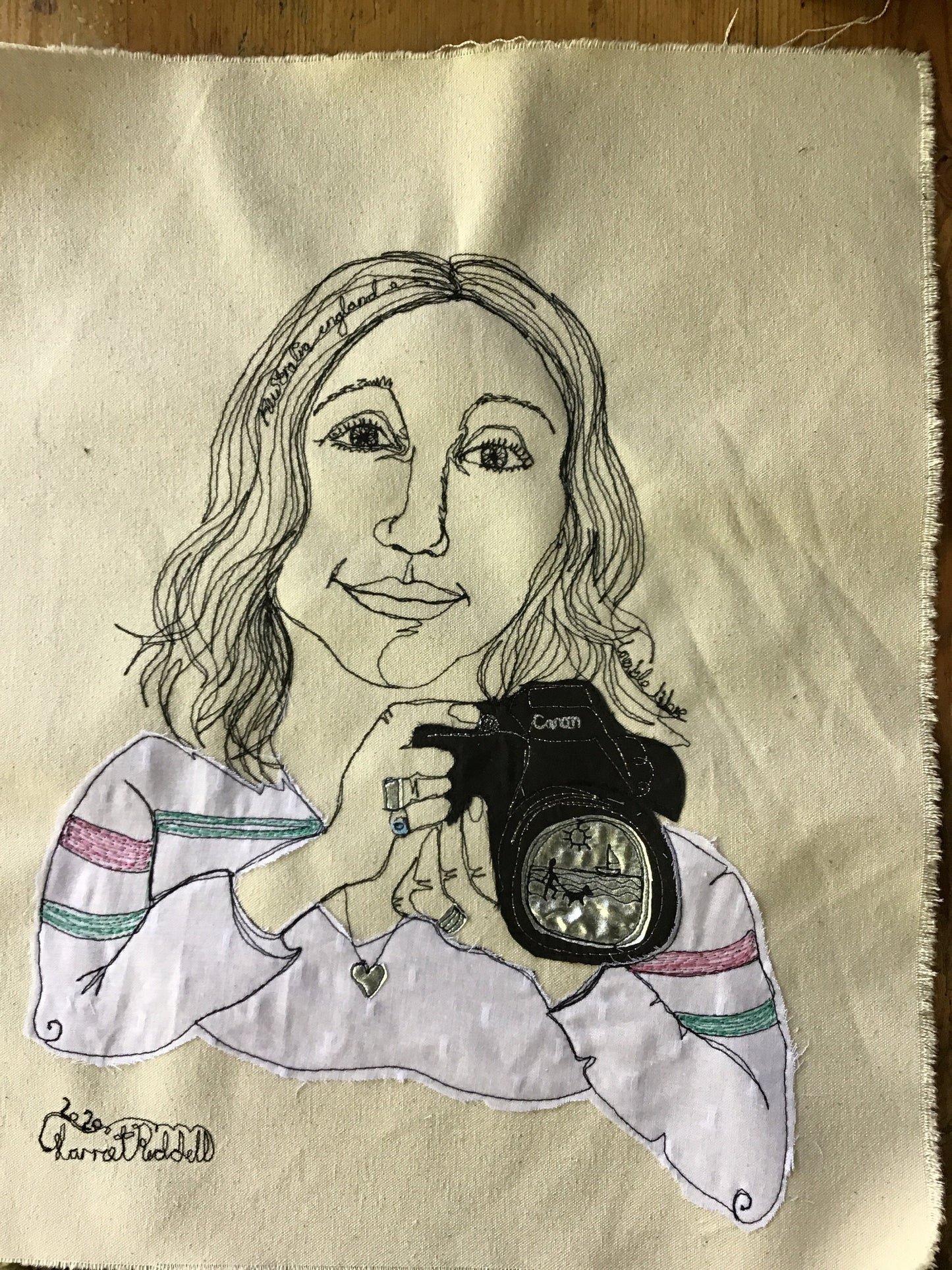 Online Live Stitch Portrait (1 person)