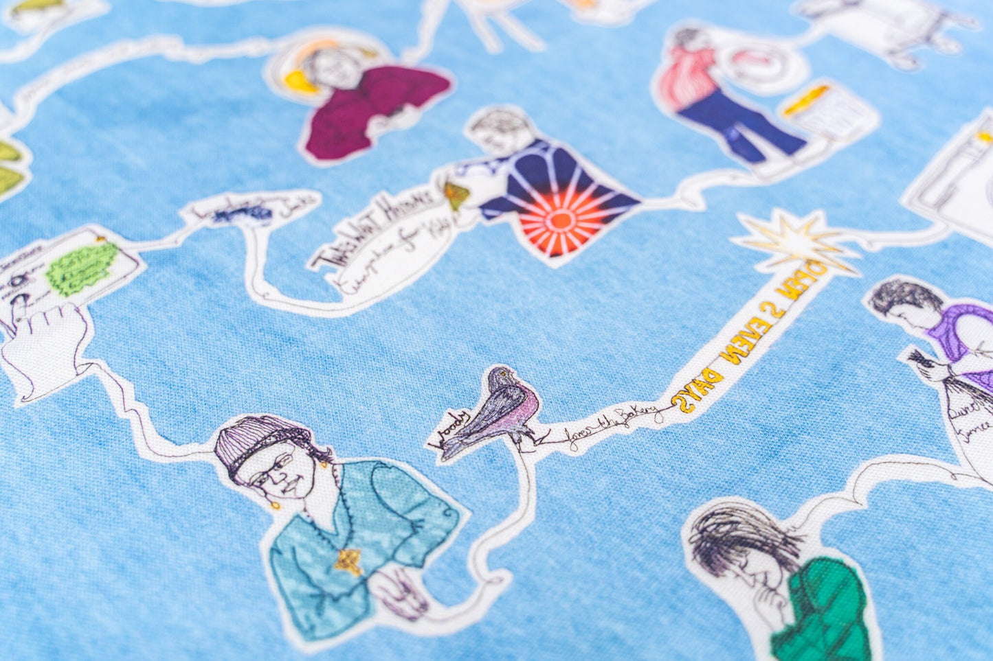 Life in the Laundrette Tea Towel
