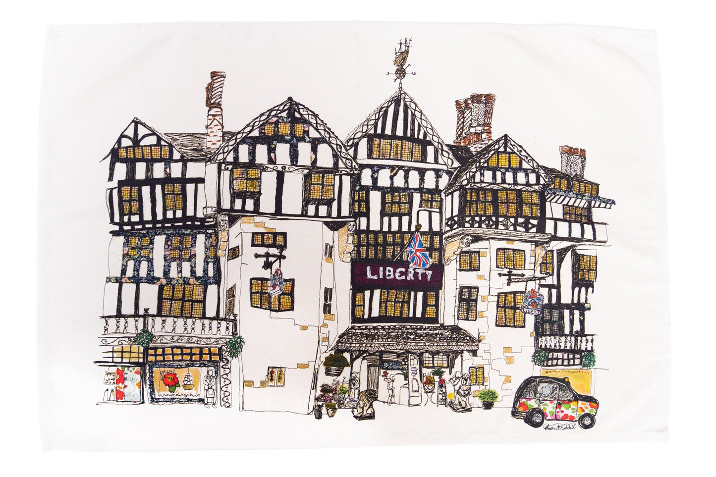 Liberty Tea Towel