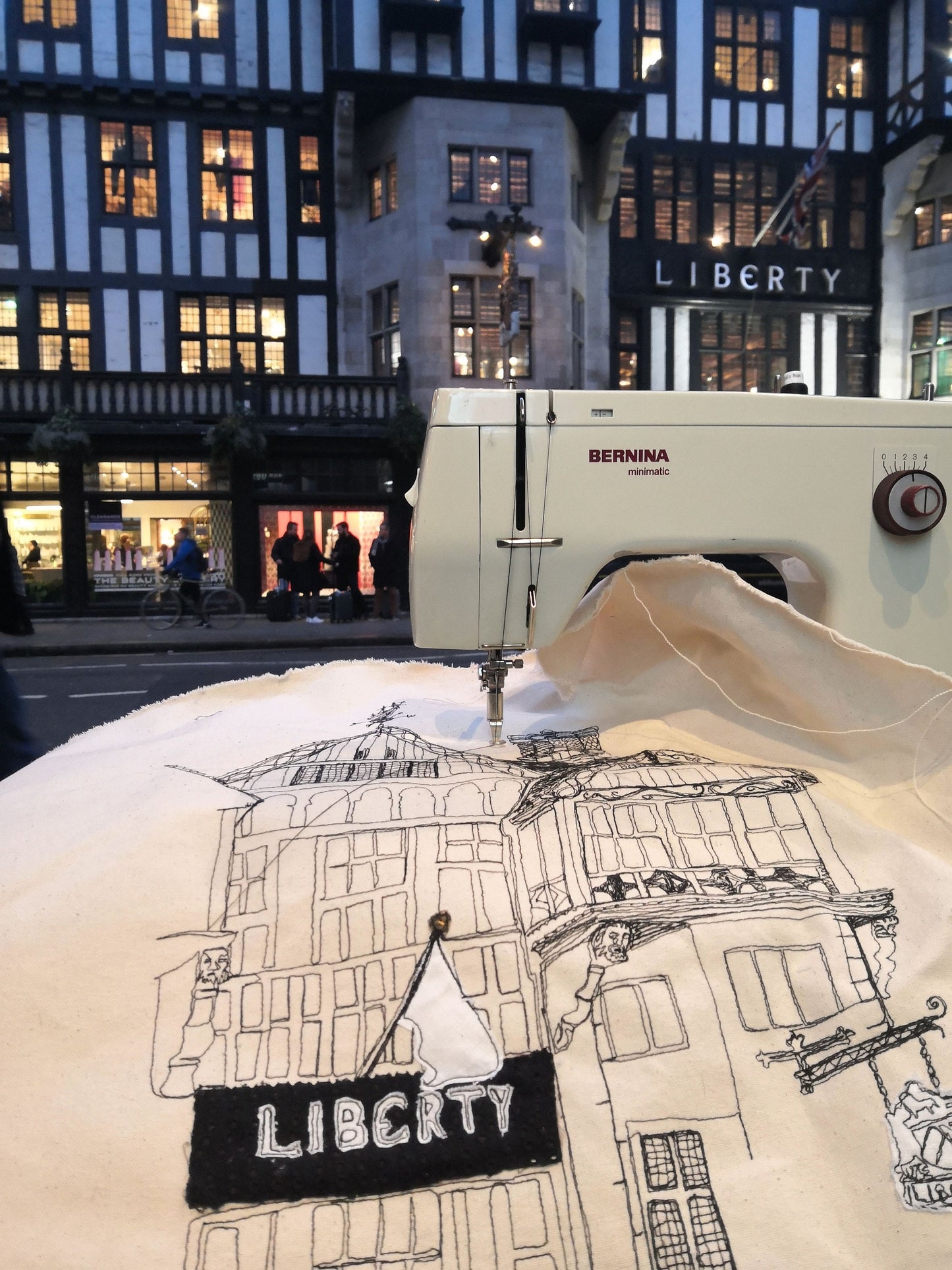 Liberty Tea Towel