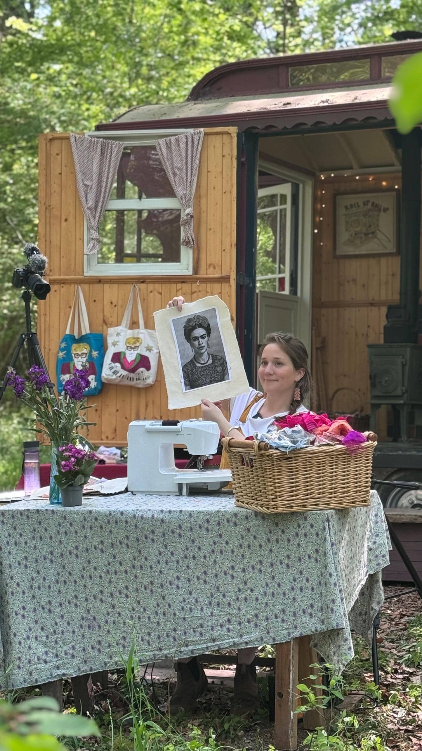 This Kit Compliments Stitched Portraits and Story Telling Workshop by Harriet Riddell