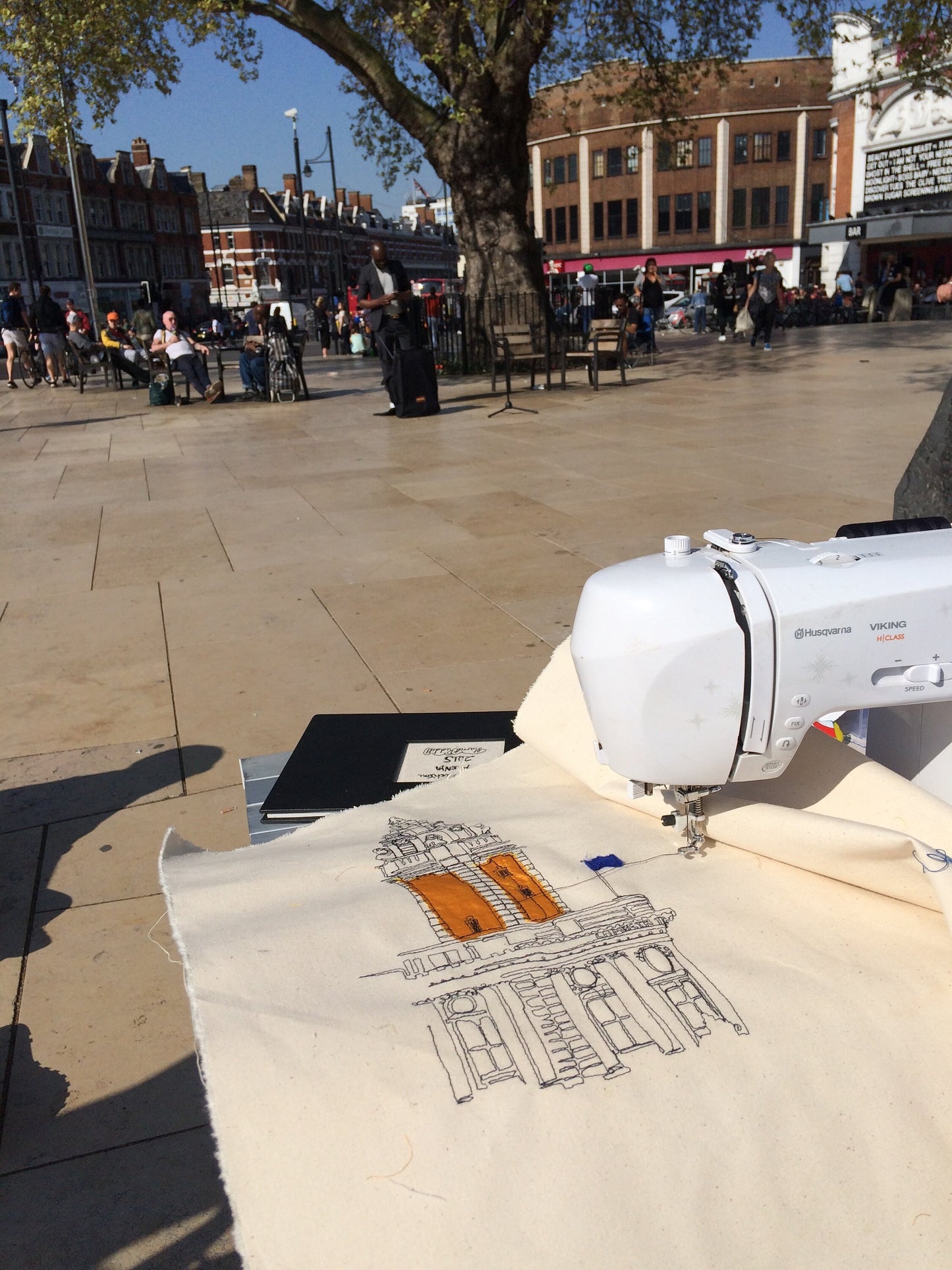 We Are One, Brixton Square, London. PRINT