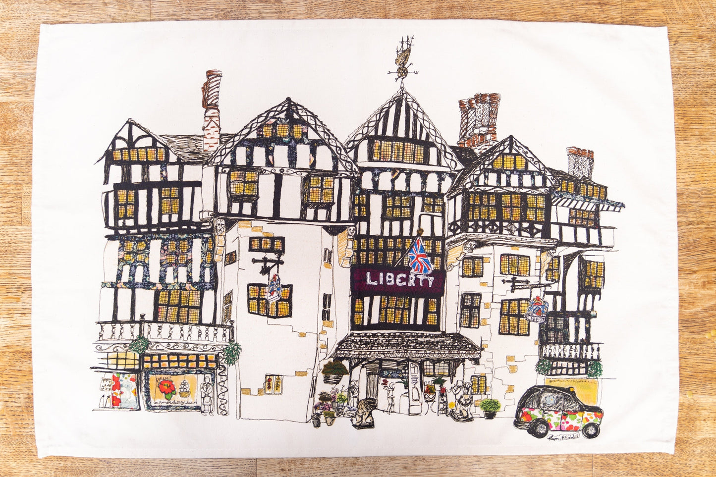 Liberty Tea Towel