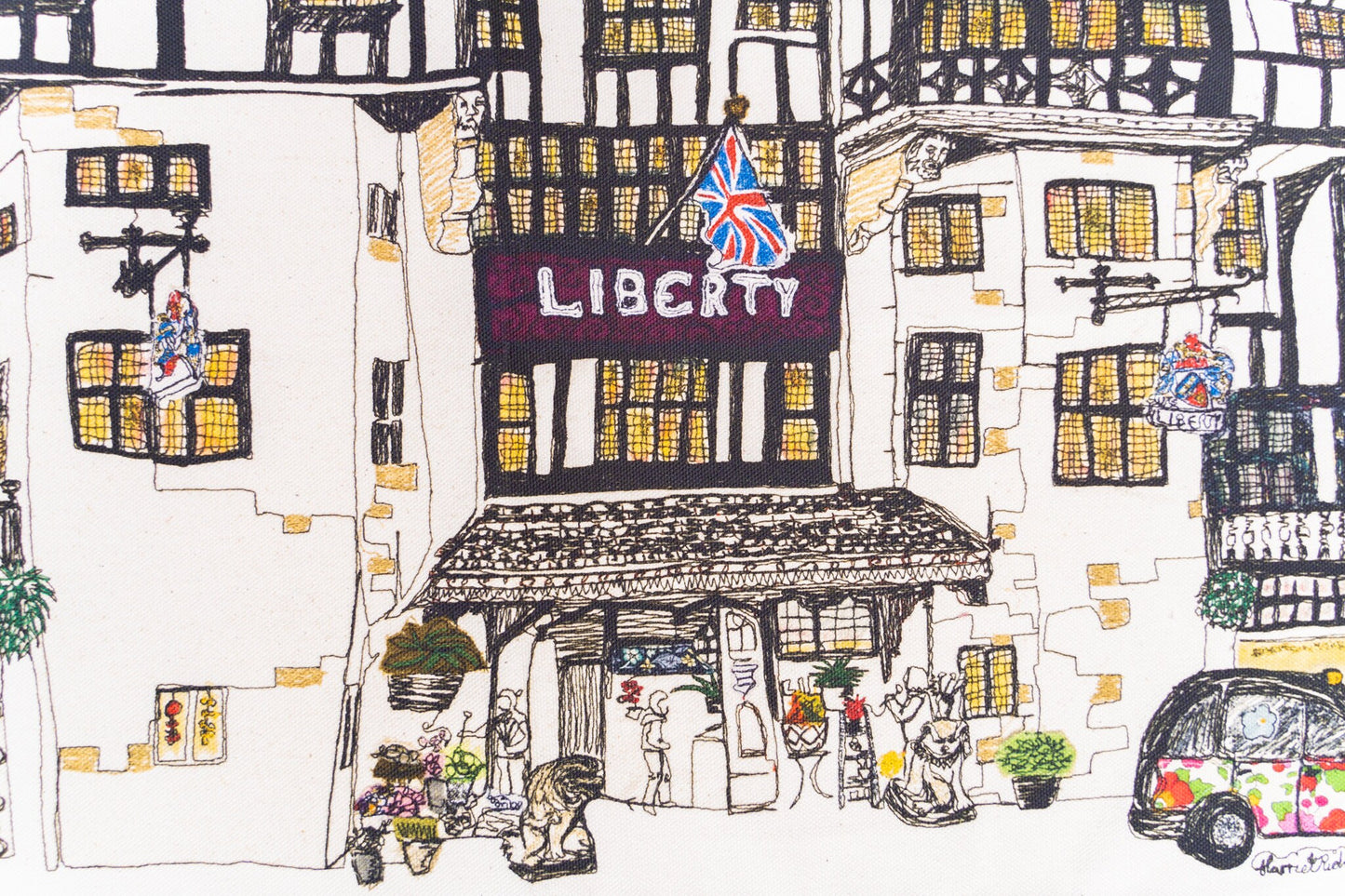 Liberty Tea Towel